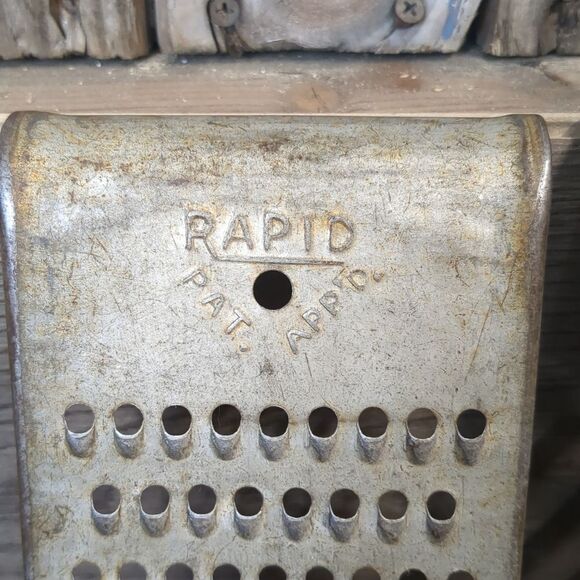 Vintage Metal Graters with Rustic Charm - Picture 2 of 6